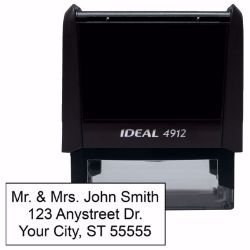  Self-Inking Stamp with Your Signature and Department