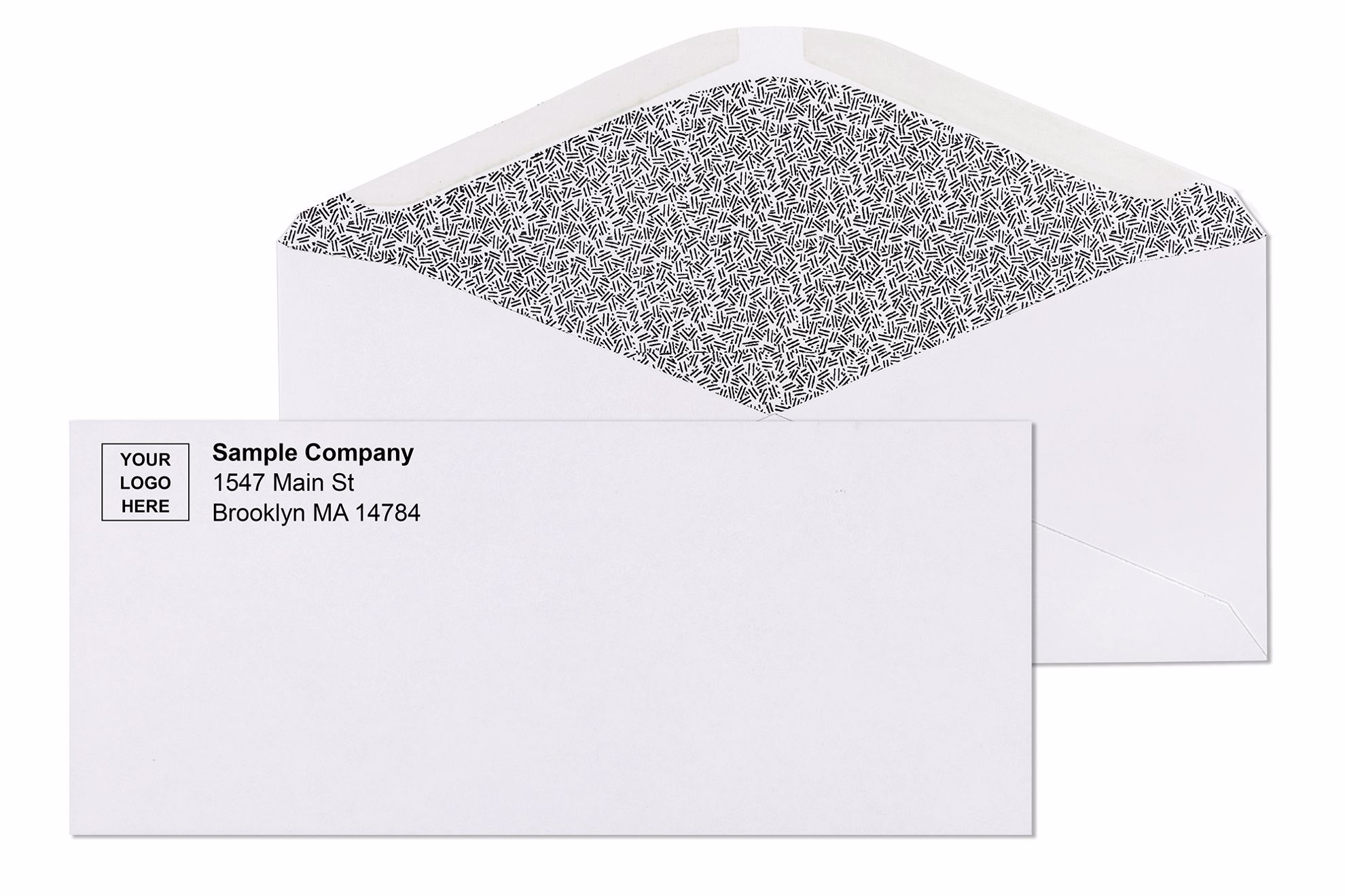 #10 White Tinted Envelopes. Checkomatic, your source of Business Checks ...