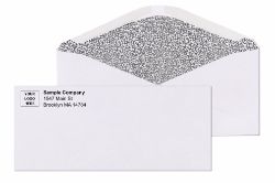 #10 Envelopes White with Security Tint and Gum Flap