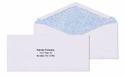 #9 White Tinted Envelopes Gum Flap