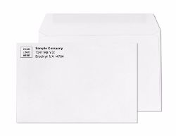 6 x 9  White Booklet Envelopes Gum Flap