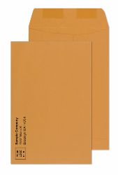 6 x 9 Brown Open End Envelopes Gum Flap