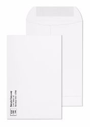 6 x 9 White Open End Envelopes Gum Flap