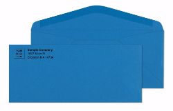 #10 Blue Starburst Envelopes Gum Flap