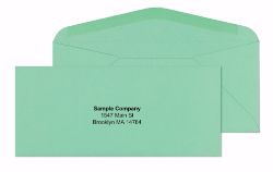 #9 Green Wove Envelopes Gum Flap