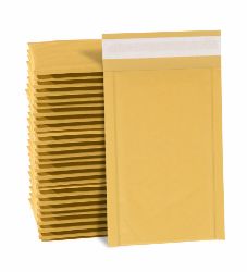 4" x 8" #000 Padded Bubble Mailer Peel & Seal Envelopes