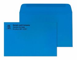 6 x 9 Blue Starburst Booklet Envelopes Gum Flap