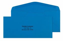 #9 Blue Starburst Envelopes Gum Flap