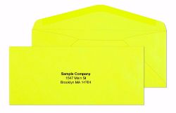 #9 Yellow Starburst Envelopes Gum Flap