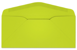 #9 Lime Starburst Envelopes Gum Flap